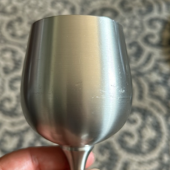Singapore Eastern Pewter Goblet Single Wine Cup - Picture 12 of 13